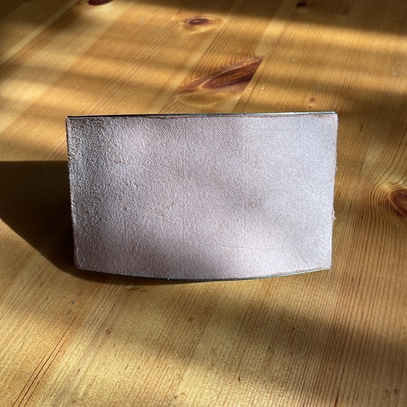 ANTIQUE BRASS ROCKER BLOTTER VICTORIAN MONOGRAM INK BLOTTER - Picture 11 of 12